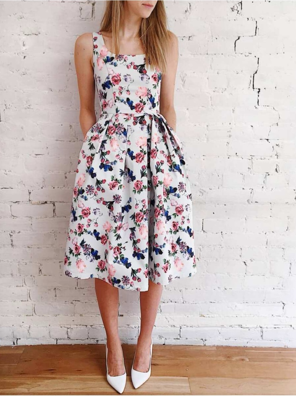 Boutique 1861 Floral Fit & Flare Dress | XS